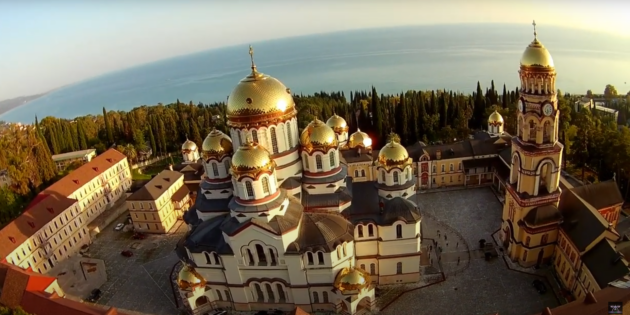 Достопримечательности Абхазии: Новоафонский монастырь
