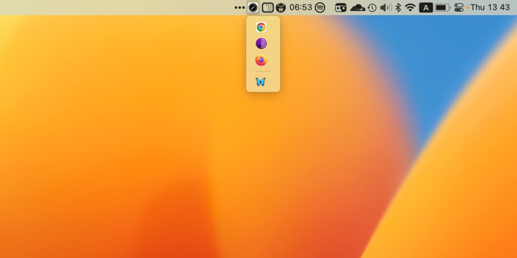5 мини-приложений для macOS: BrowserSwitch