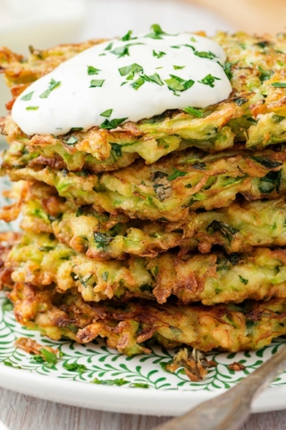 Драники из кабачков