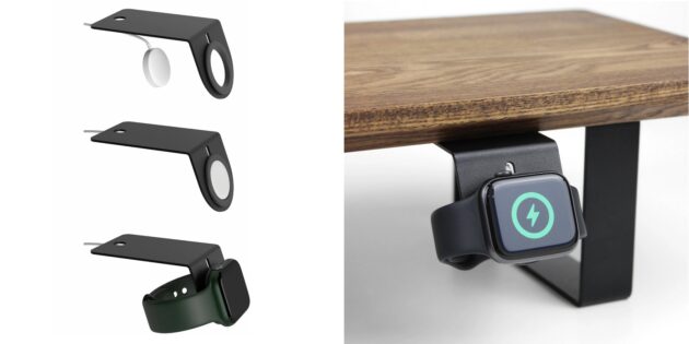 Аксессуары Apple: металлический держатель для зарядки Apple Watch 