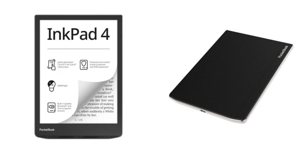 Лучшие электронные книги — 2023: PocketBook InkPad 4