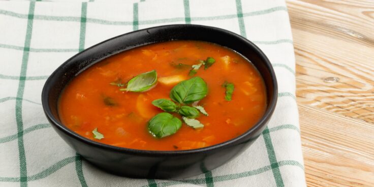 Французский крем-суп из редьки