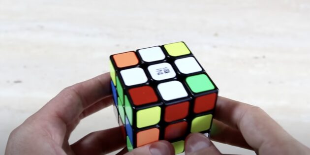 Как собрать кубик Рубика: соберите белый крест