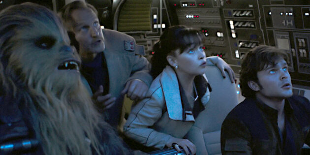Кадр из фильма «Хан Соло: Звёздные войны. Истории»