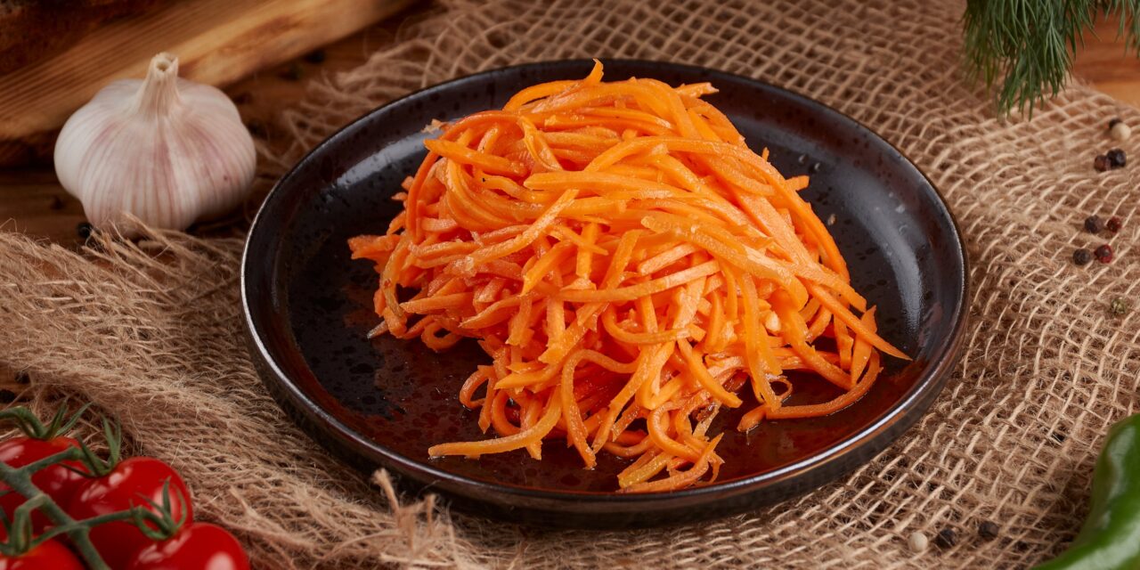 Быстрая морковь по-корейски