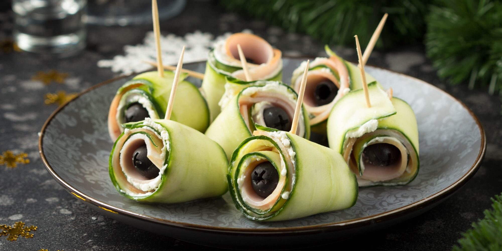 Пикантная новогодняя закуска «Елочка»