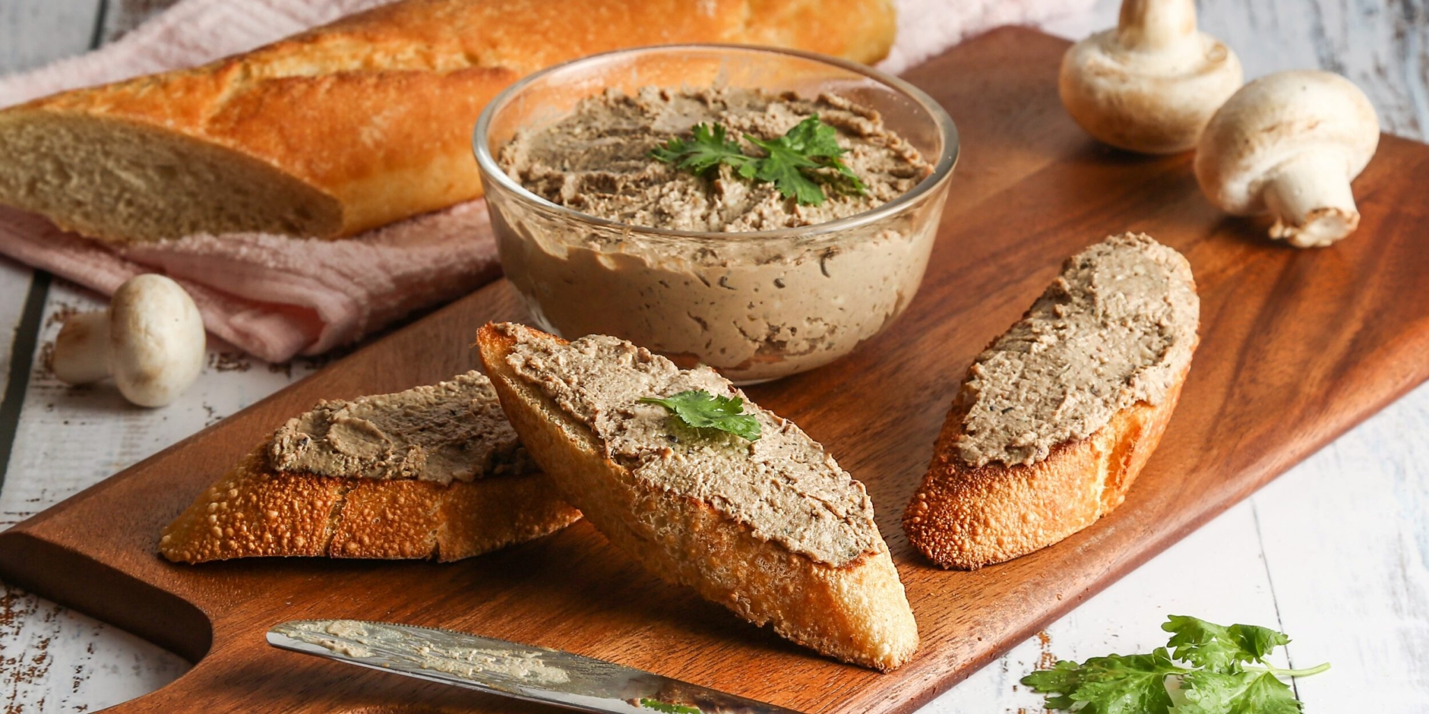 Паштет из куриного филе с грибами