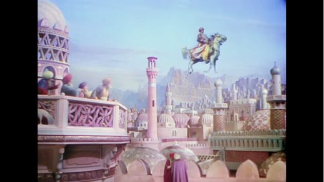 Знаковые спецэффекты в кино: полёт на лошади и джинн из «Багдадского вора»