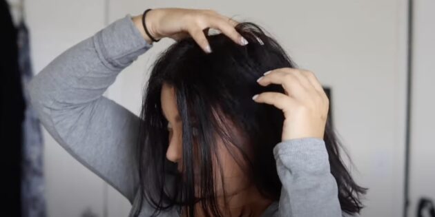 Как пользоваться сухим шампунем для волос: помассируйте голову