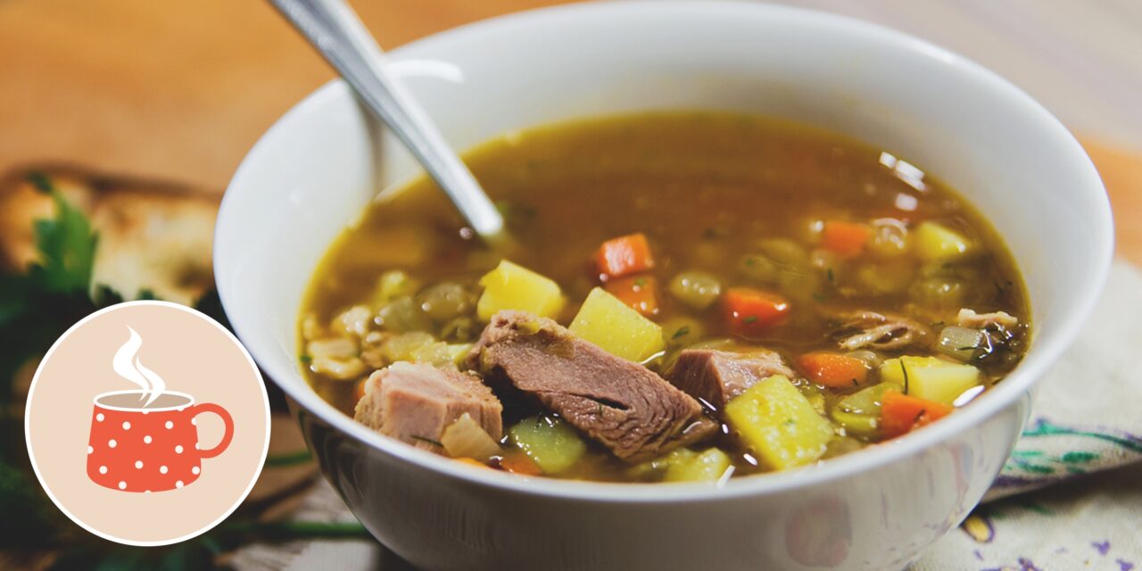 Рецепт с историей: пряный суп из зелёного гороха