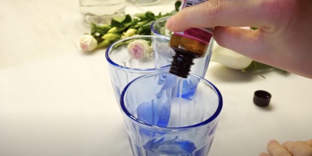 Как стабилизировать цветы: соедините глицерин с водой