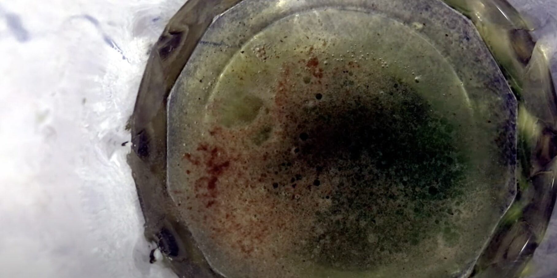 Чистка серебряной монеты