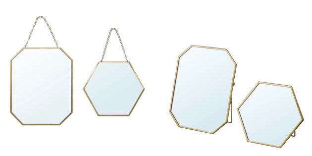 Набор многоугольных зеркал IKEA 