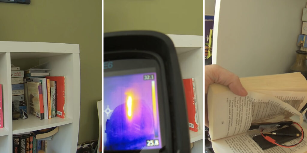 Тепловизор помогает найти скрытые камеры в номере отеля