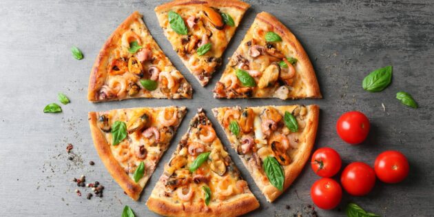 Пицца с морепродуктами в домашних условиях: рецепт