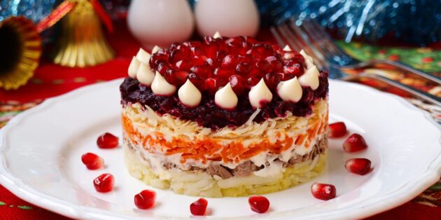 Вкусные салаты на день рождения, вкусных рецептов с фото Алимеро
