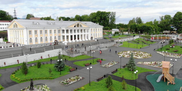 New public spaces: park of culture and recreation named after Dmitry Popov, Salair
