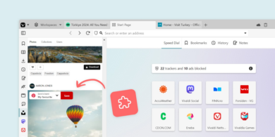 Браузер Vivaldi теперь поддерживает Chrome-расширения прямо в веб-панелях