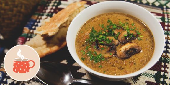 Карпатский грибной суп с манной крупой: рецепт