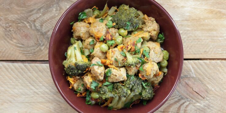 Соевое мясо с запечённым картофелем и овощами рецепт – Китайская кухня: Основные блюда. «Еда»