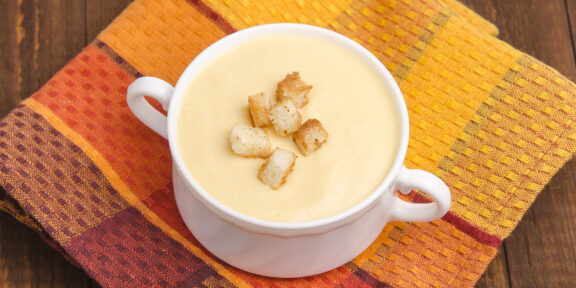 Сырный крем-суп с картофелем: рецепт