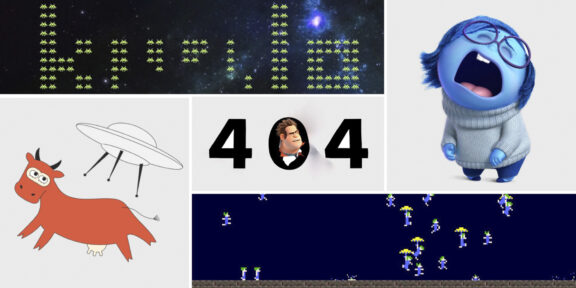 От милых гифок до мини-игр: 14 классных примеров ошибки 404