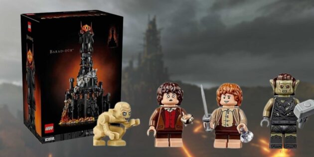 LEGO показала меганабор по «Властелину колец» — Башню Саурона со Всевидящим Оком