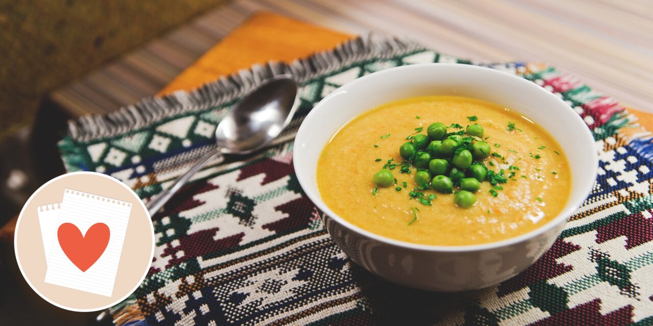 Наше любимое: картофельный суп-пюре с консервированной горбушей
