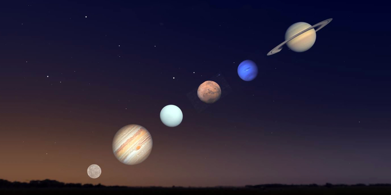 3 июня можно будет наблюдать большой парад планет