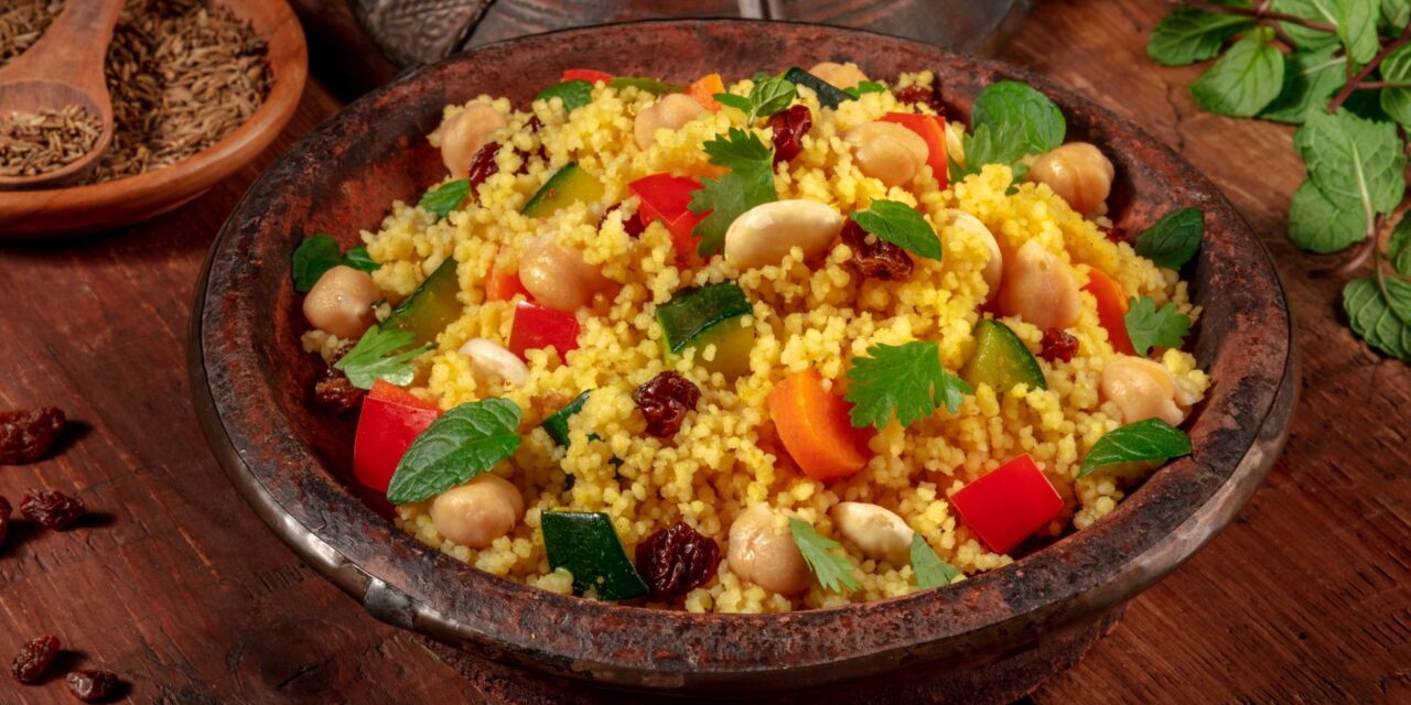 Кускус с овощами по-мароккански