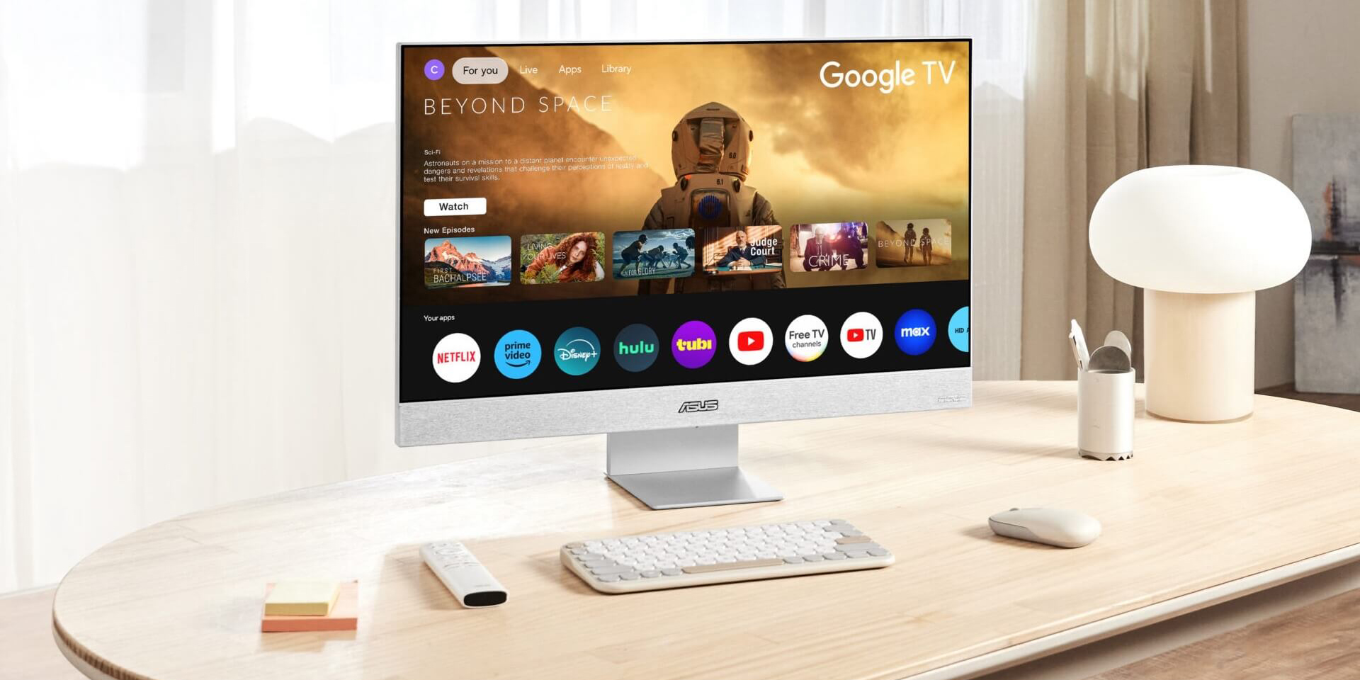Asus представила 27-дюймовый монитор ZenScreen Smart — с Google TV и «карманом»