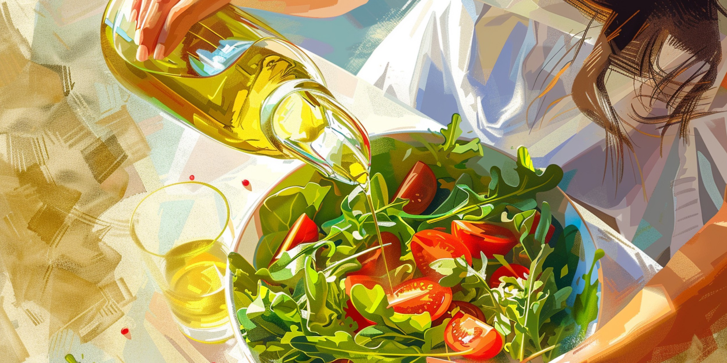 Как сделать ароматное масло для салатов и бутербродов