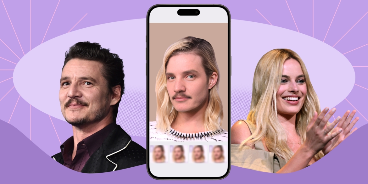 замена лица на видео