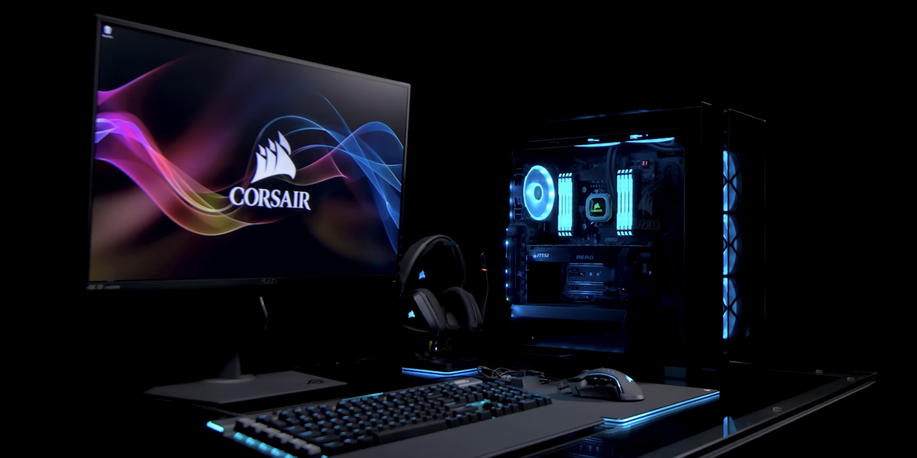 Программ для управления подсветкой Corsair iCUE