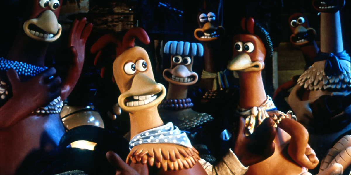 Кадр из мультфильма «Побег из курятника»