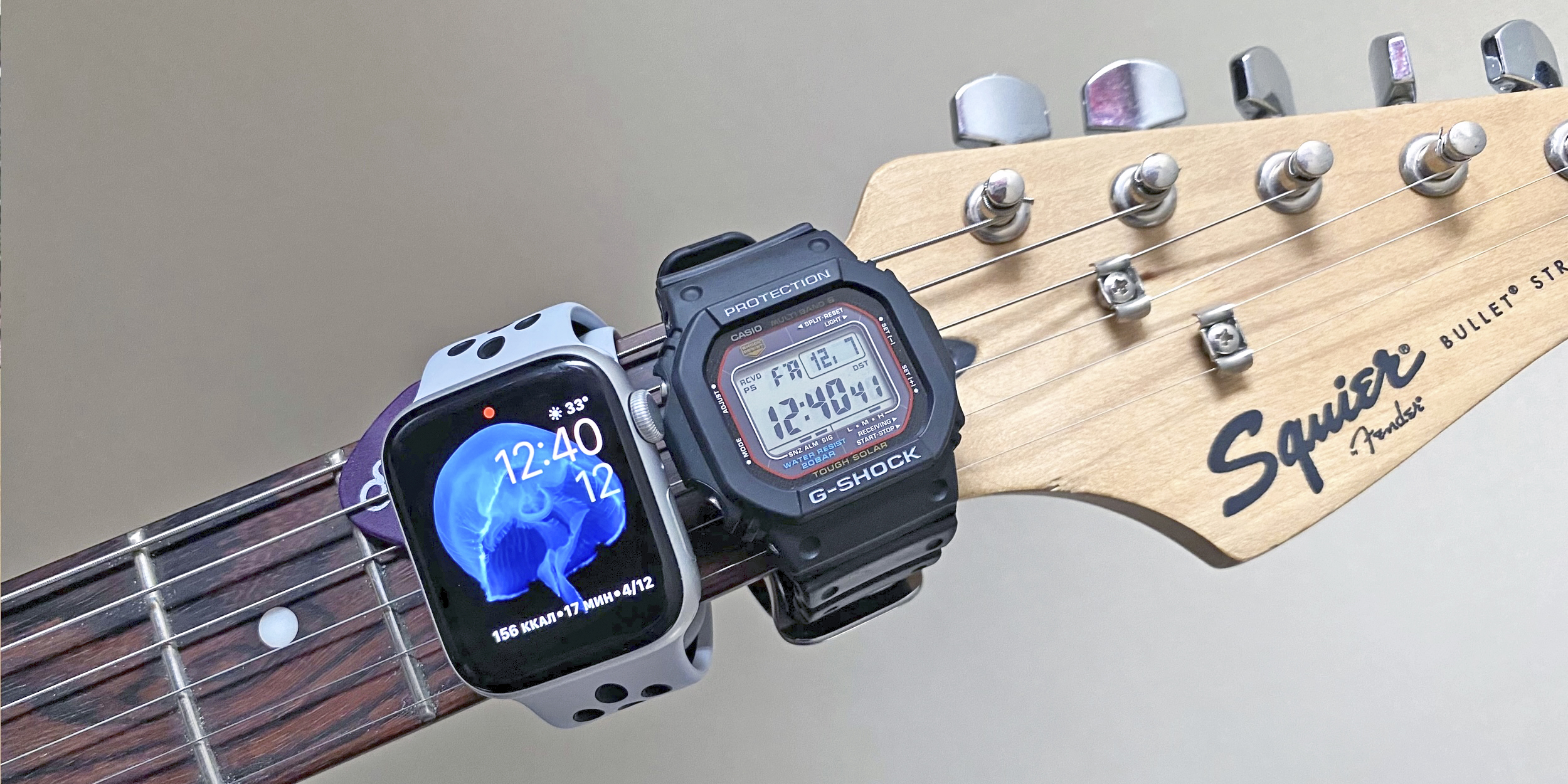 Обычные и умные часы: Apple Watch S постоянно шлют уведомления, а Casio G-Shock M5610 дают сосредоточиться