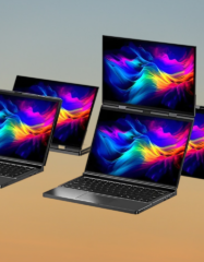 Ноутбук-трансформер GPD Duo с двумя экранами, камерой и AMD Ryzen начнут продавать в августе