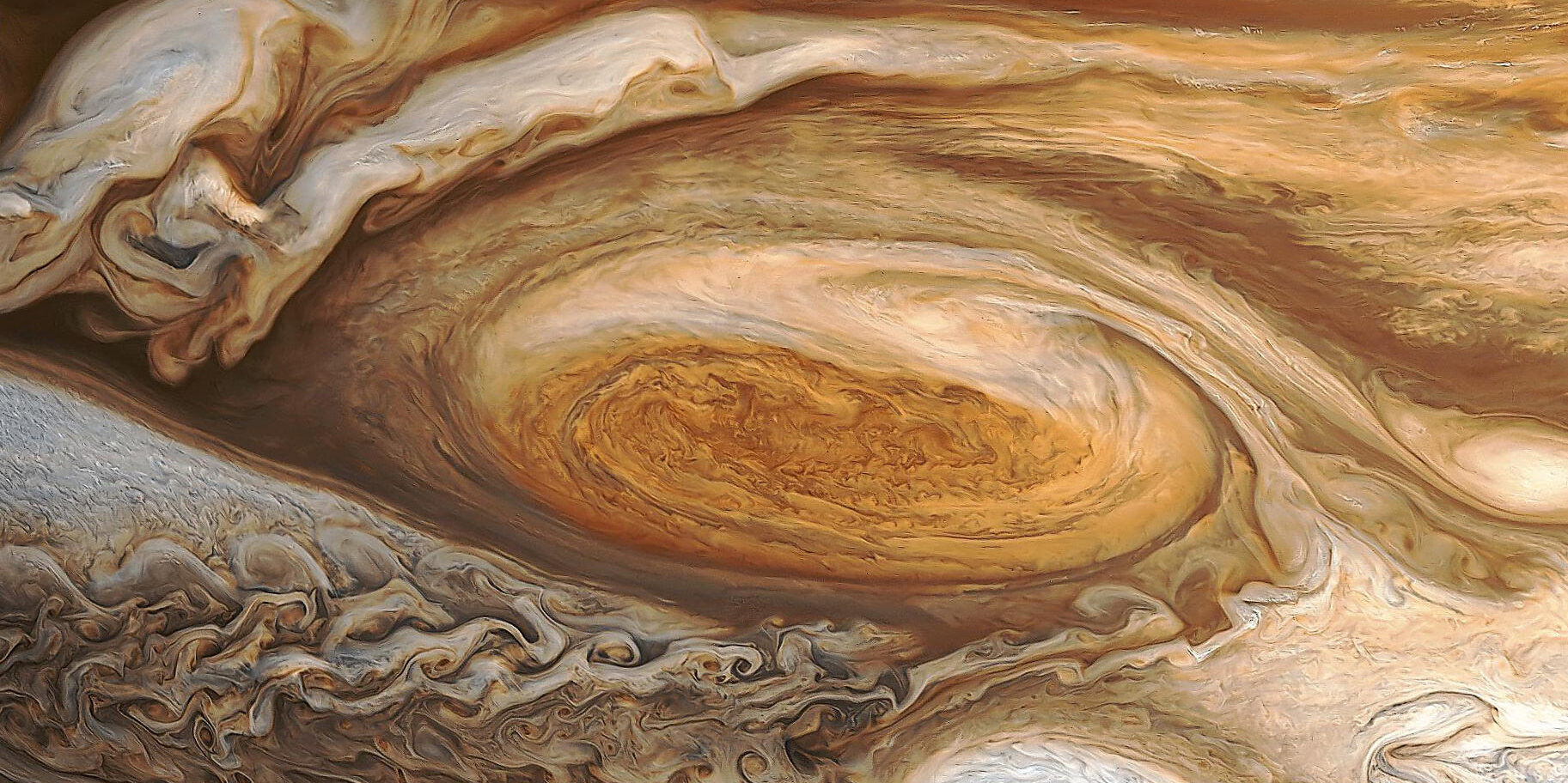 Учёные приблизились к разгадке секрета Большого красного пятна Юпитера