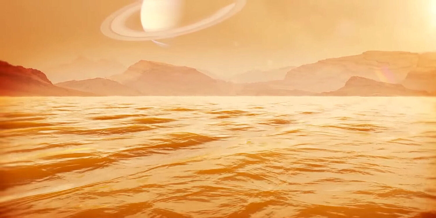 Зонд «Кассини» обнаружил рябь на морях Титана