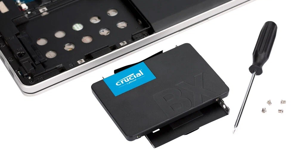 Какой SSD купить для ноутбука: SSD Crucial BX500