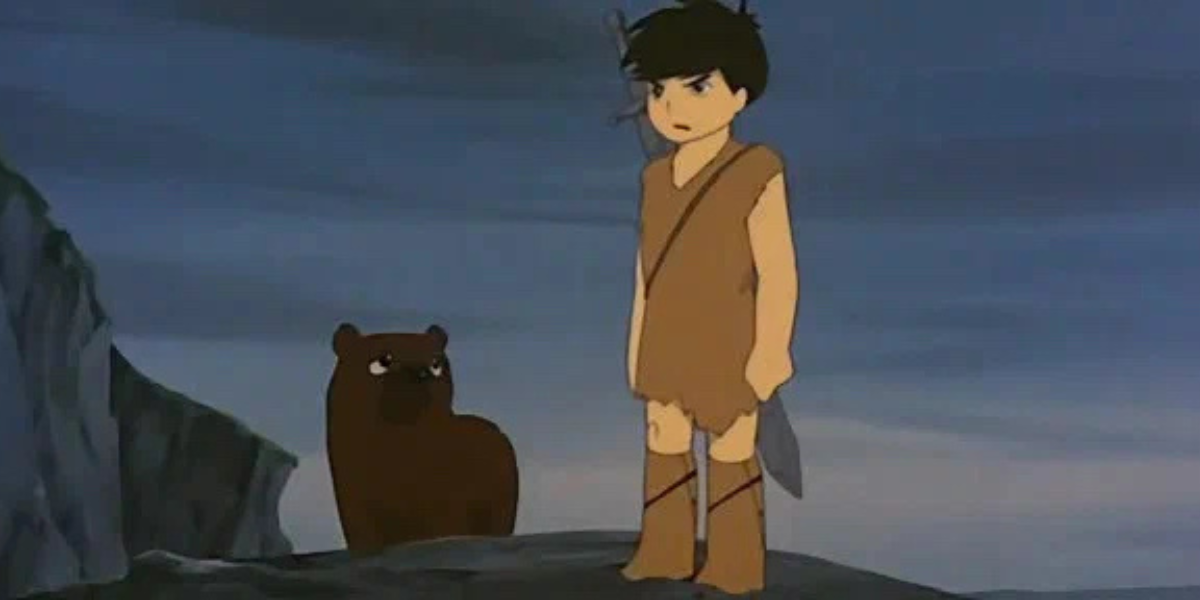 Кадр из аниме «Принц севера»