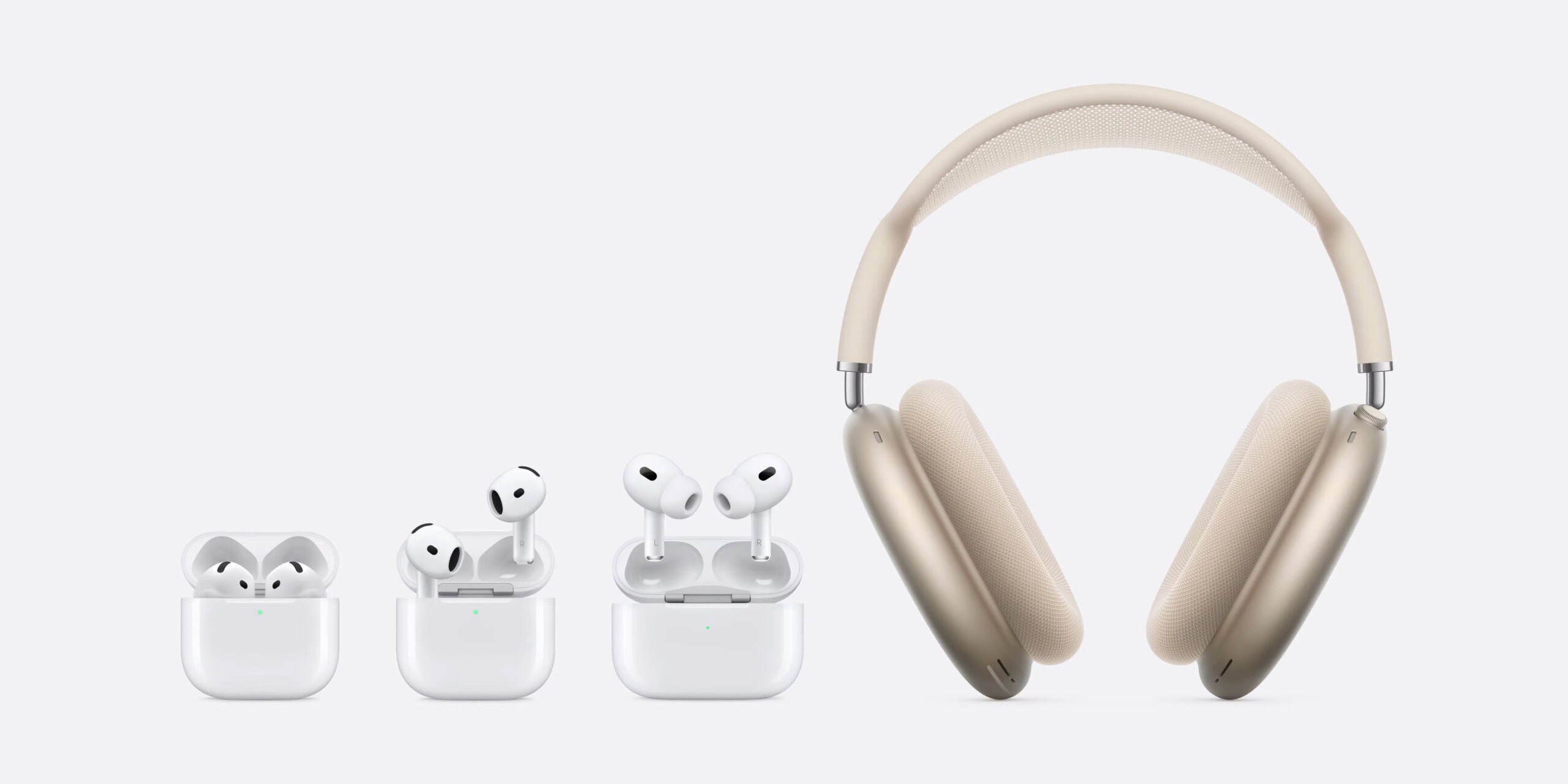 Apple представила наушники AirPods 4 и второе поколение AirPods Max