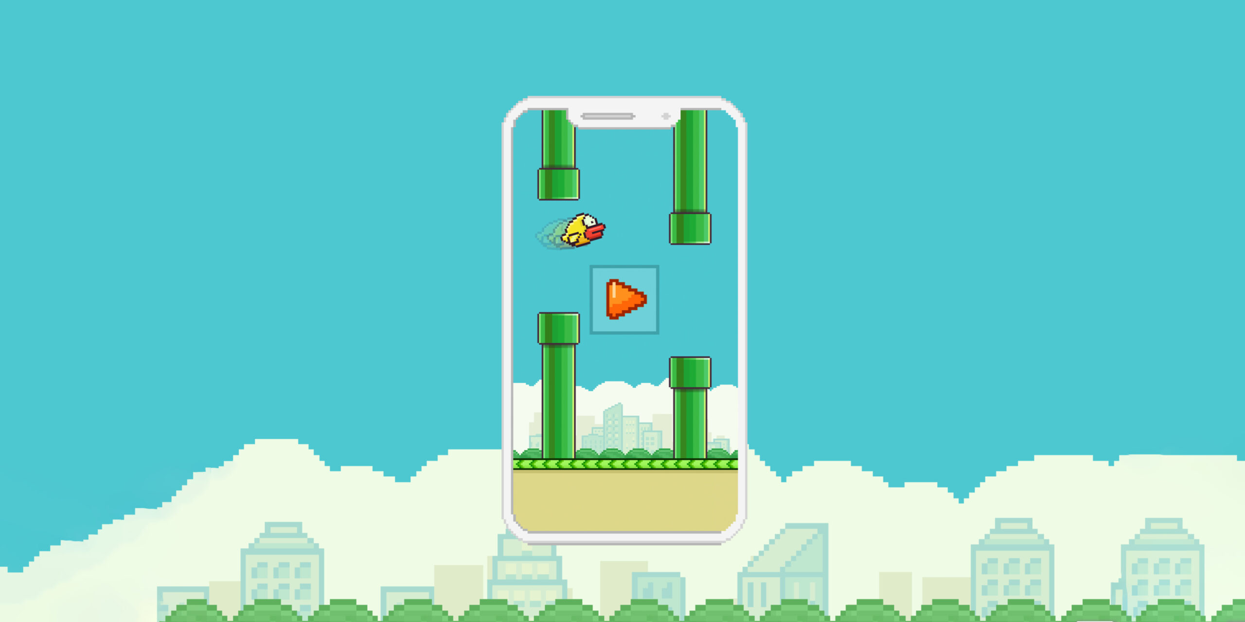 Анонсирован перезапуск Flappy Bird — мобильного хита 2013 года про птичку и трубы