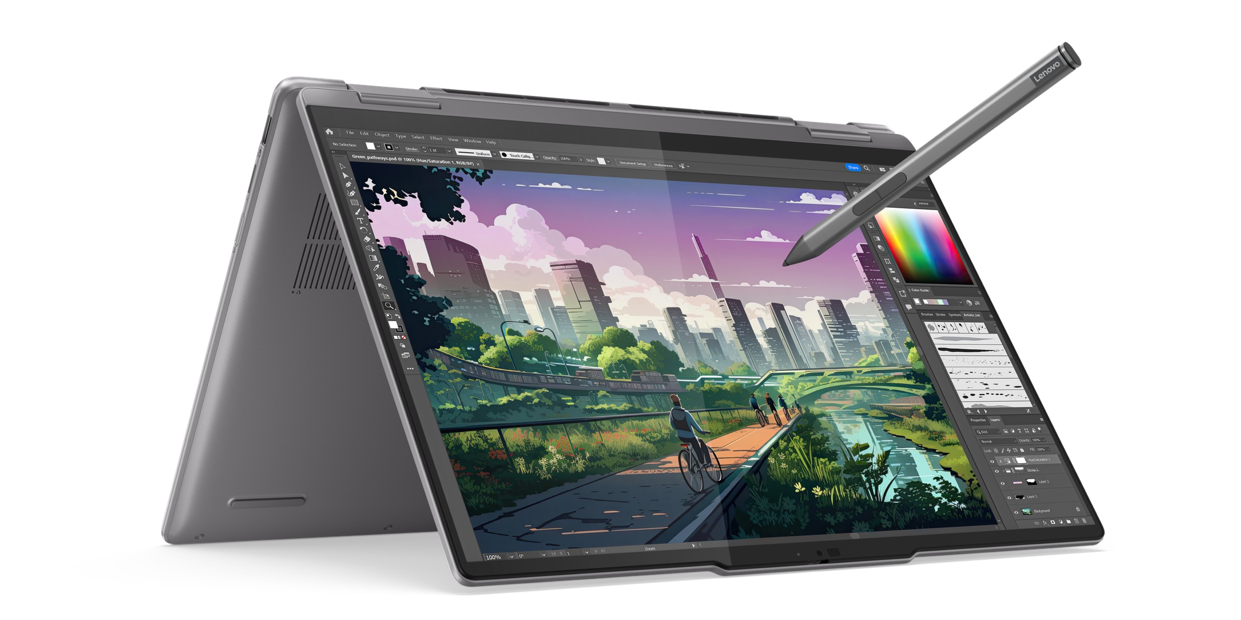 Самые лёгкие ноутбуки: Lenovo Yoga 7 Gen 9