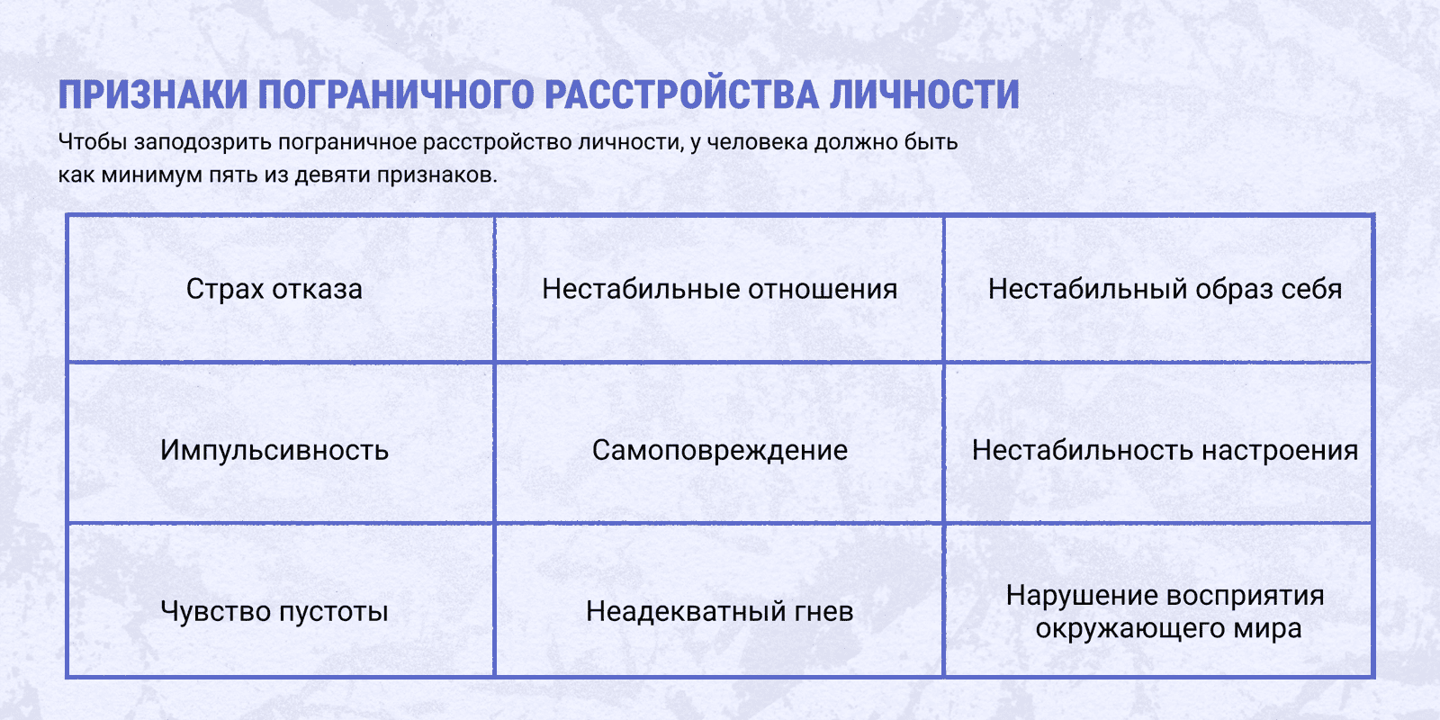 Ключевые характеристики ПРЛ