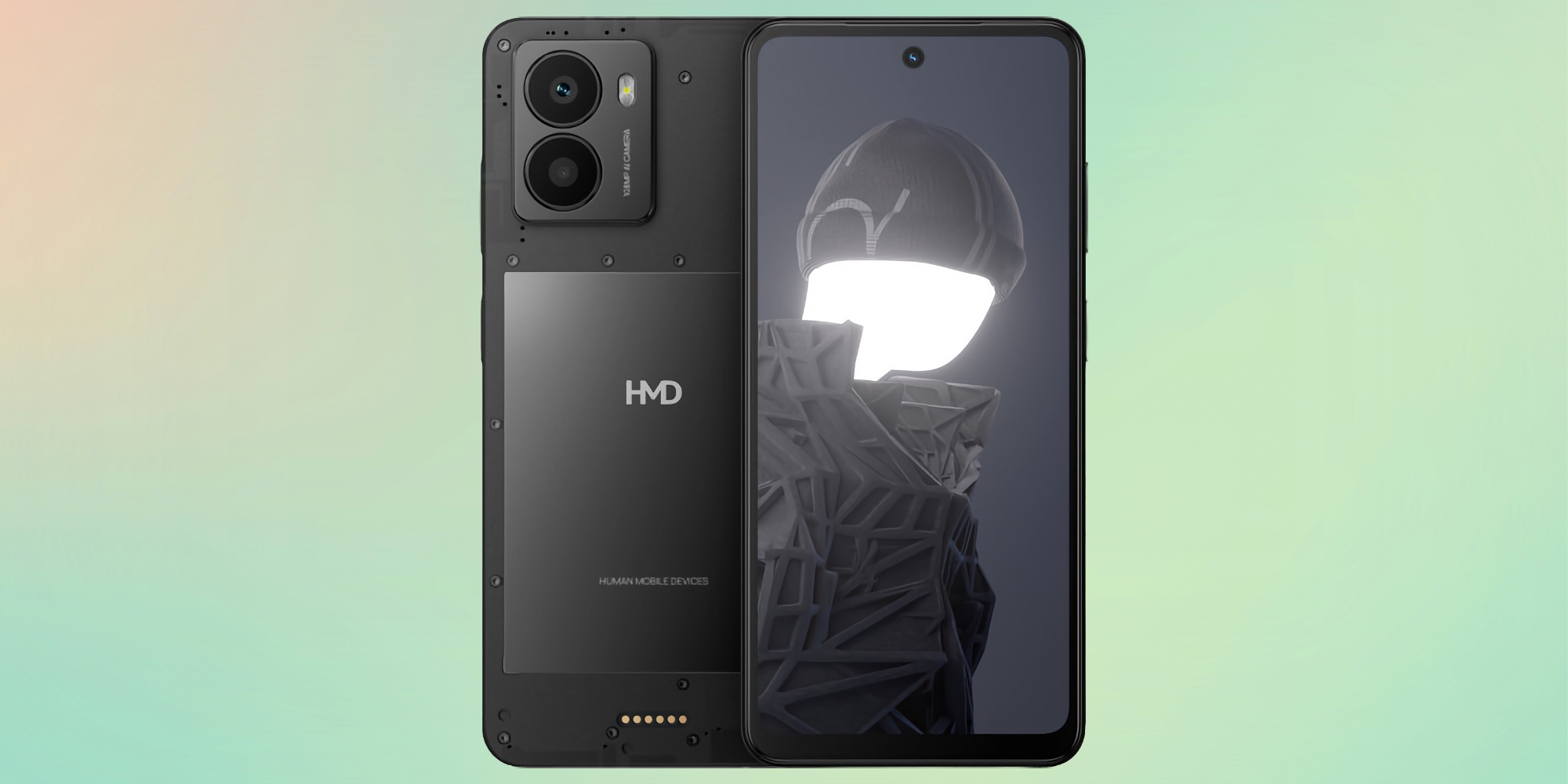 Смартфон с оригинальным дизайном HMD Fusion