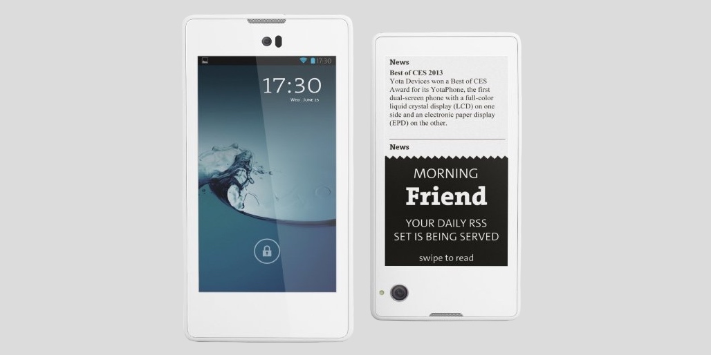 Странные смартфоны: YotaPhone