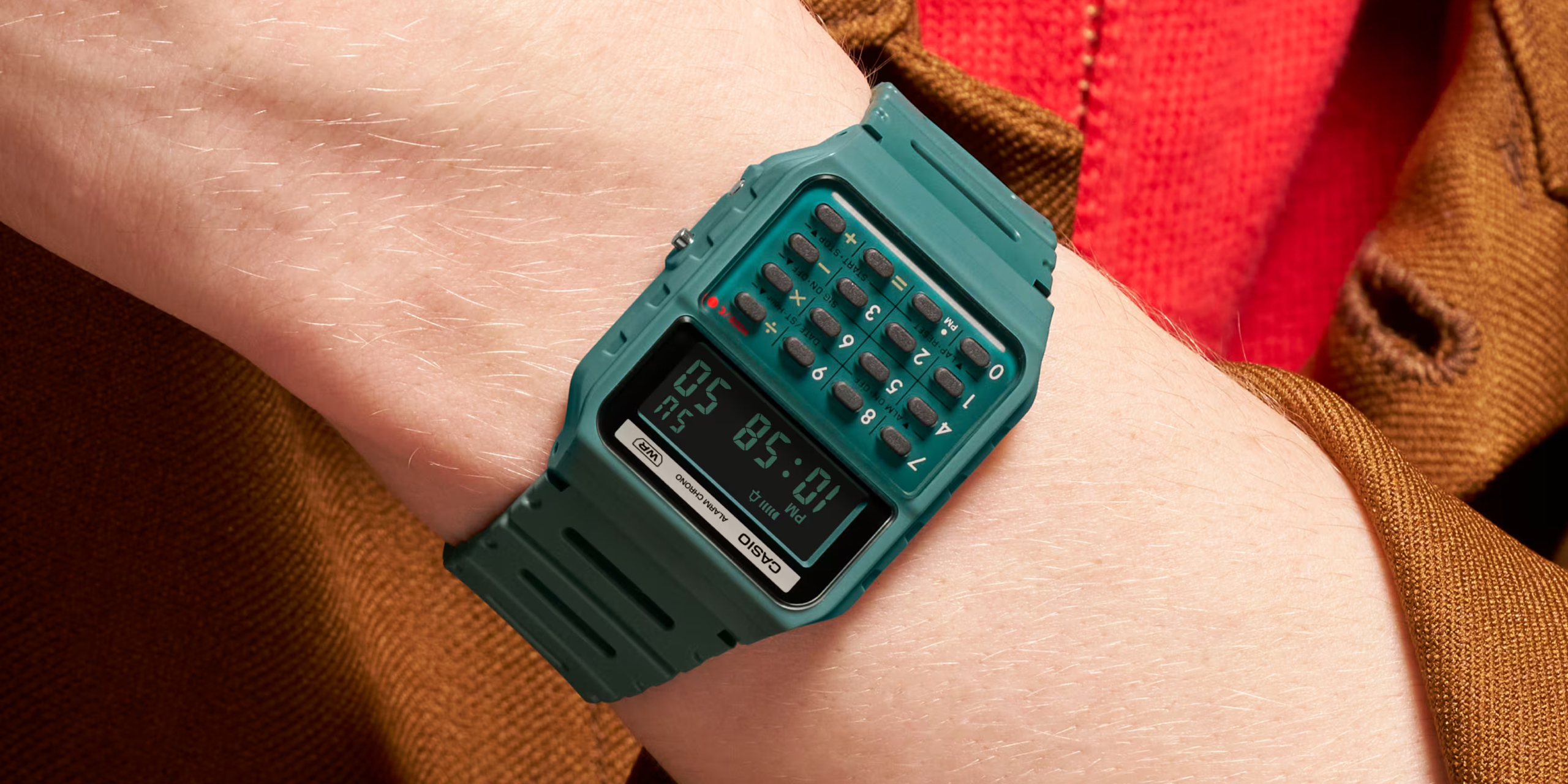 Представлены Casio CA53 — ретро-часы с калькулятором