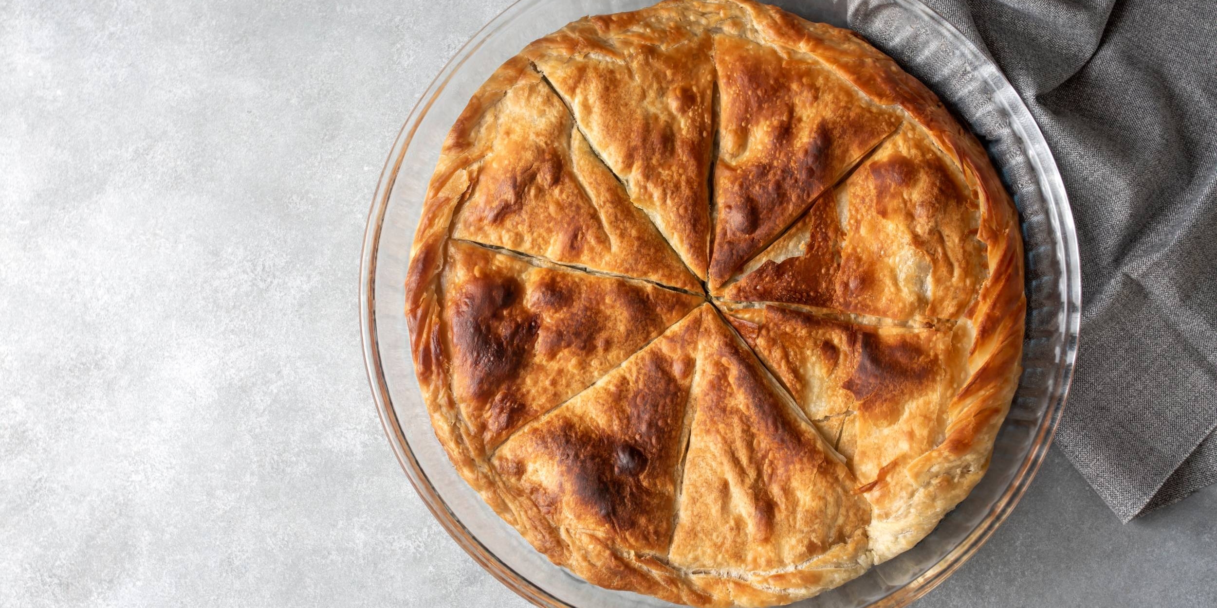 Греческий пирог с мясом