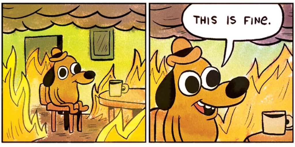 Юмор висельника: This is fine